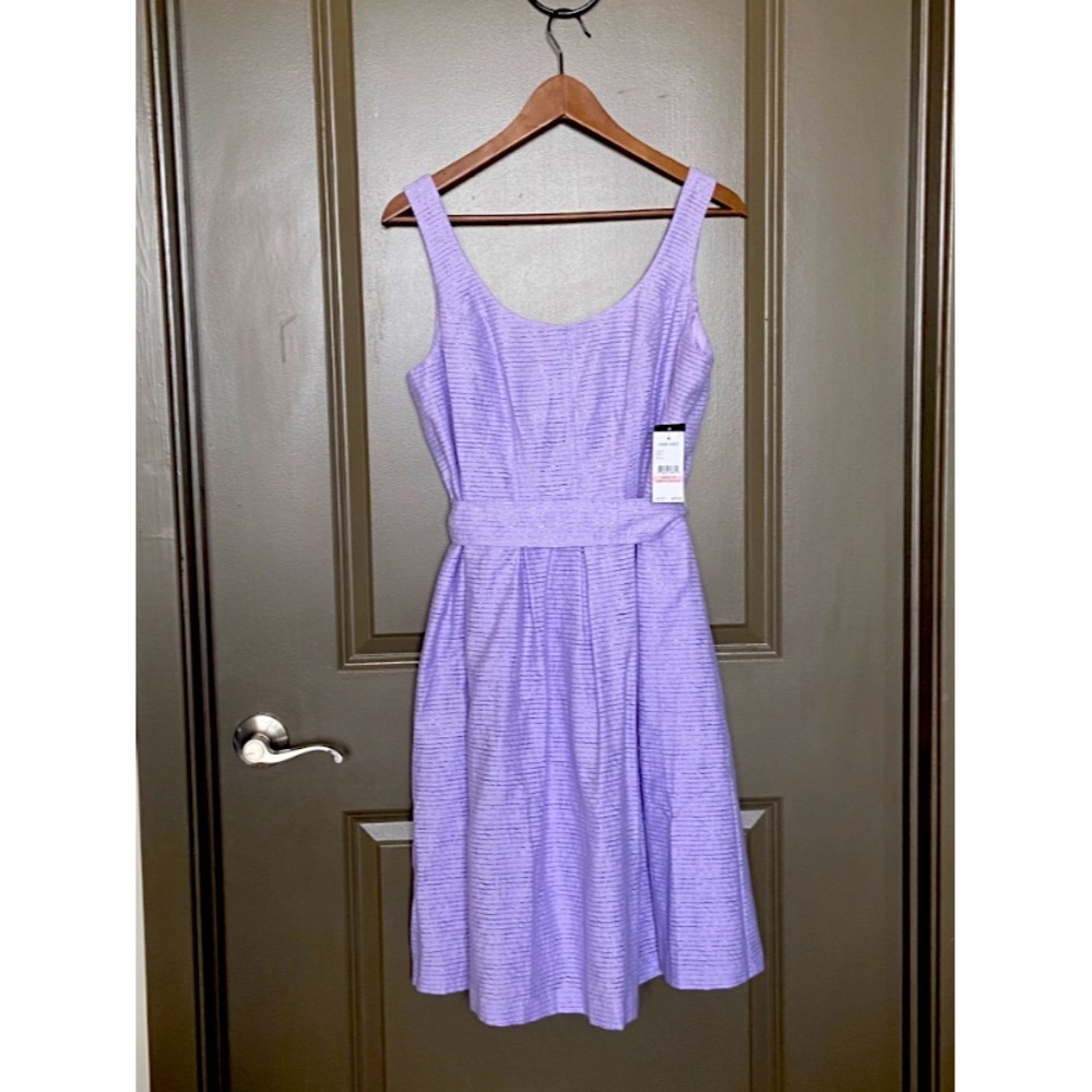 💜NWT: Nine West Lilac A-line Dress w/ pockets!